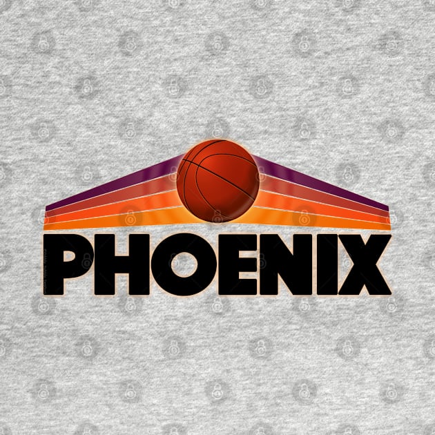 Phoenix Basketball Fans Design by Dibble Dabble Designs